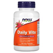 Обзор на Daily Vits Multi Мультивитамины NOW Обзор на Daily Vits Multi Мультивитамины NOW