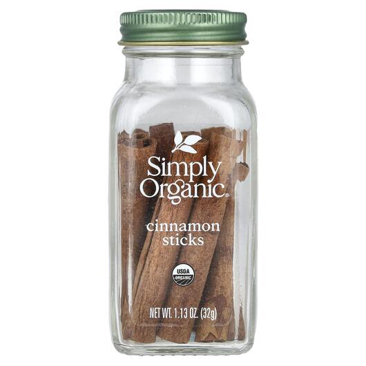 Основное фото товара Simply Organic, Экстракт корицы, Cinnamon Sticks, 32 г