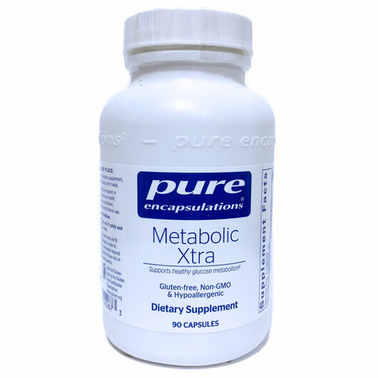 Основное фото товара Pure Encapsulations, Метаболик Экстра, Metabolic Xtra, 90 капсул