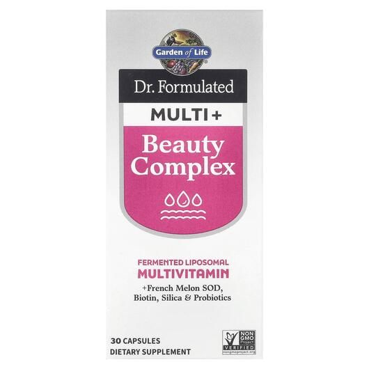 Основное фото товара Dr. Formulated Multi+ Beauty Complex, Витамины для женщин, 30 кап