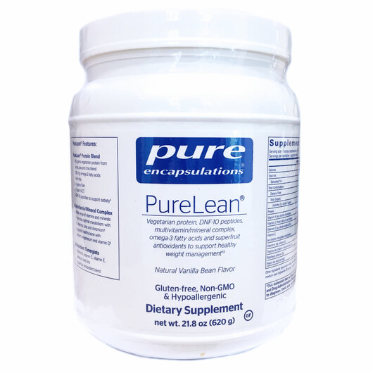 Основне фото товара Pure Encapsulations, PureLean Protein, Протеїн, 620 г