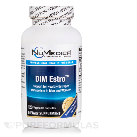 Основное фото товара NuMedica, Дииндолилметан, DIM Estro, 120 капсул