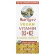Фото товара Витамин D3, Vegan Vitamin D3 + K2 Liquid Spray Unflavored, 30 мл