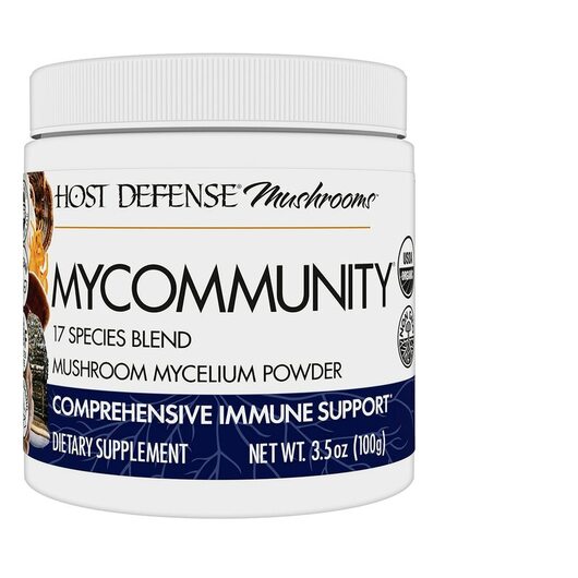 Основное фото товара Грибы, MyCommunity Powder 17 Species Blend, 100 г