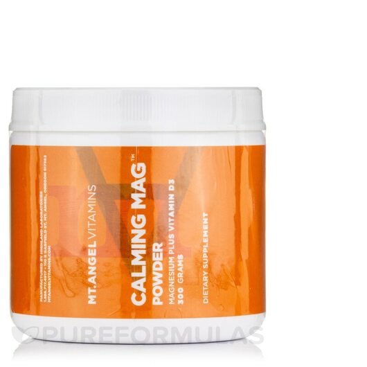 Основное фото товара Mt. Angel Vitamins, Поддержка стресса, Calming Mag Powder, 300 г