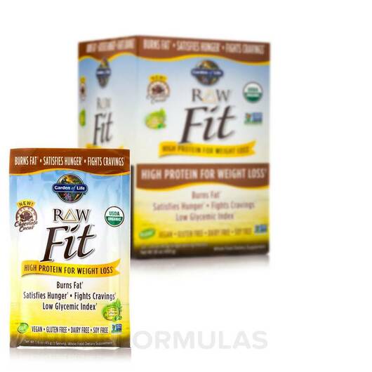 Основное фото товара Raw Organic Fit High Protein Powder, Органический Протеин, 45 Gra