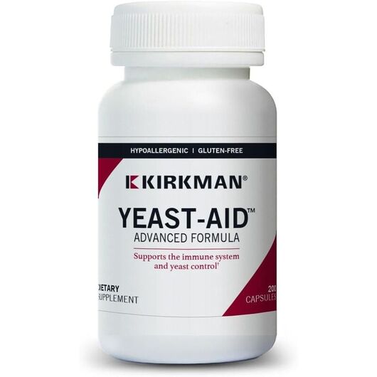 Основное фото товара Поддержка Кандиды, Yeast-Aid Advanced Formula, 200 капсул