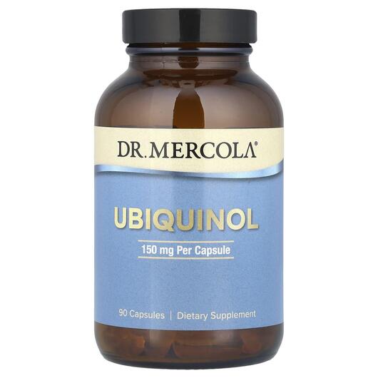 Основное фото товара Dr. Mercola, Убихинол 150 мг, Ubiquinol 150 mg, 90 капсул