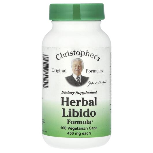 Основное фото товара Поддержка Либидо, Herbal Libido Formula, 100 капсул