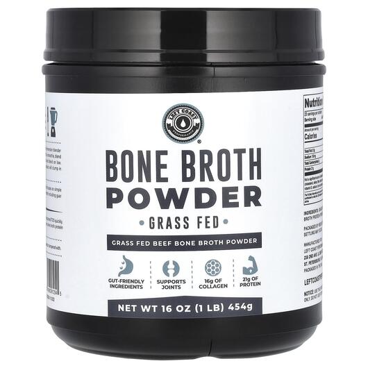 Основное фото товара Укрепление костей, Bone Broth Powder, 454 г