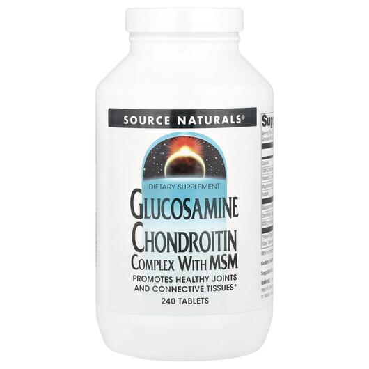 Основное фото товара Glucosamine Chondroitin Complex, Глюкозамин Хондроитин, 240 табле