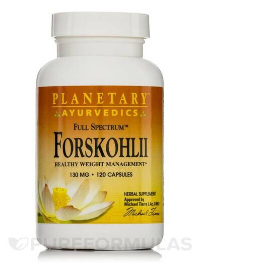 Основное фото товара Травяные добавки, Full Spectrum Forskohlii 130 mg, 120 капсул
