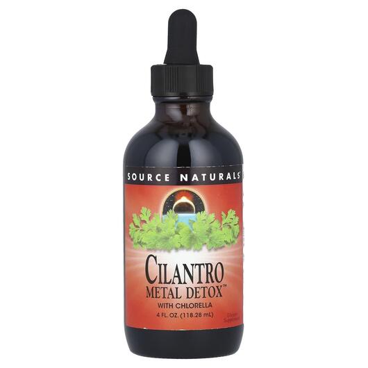 Основное фото товара Детокс и очистка, Cilantro Metal Detox With Chlorella, 118.28 мл