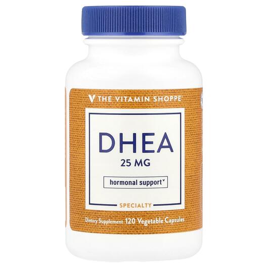 Основное фото товара TheVitaminShoppe, Дегидроэпиандростерон, DHEA 25 mg, 120 капсул
