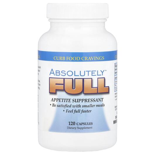 Основное фото товара Absolute Nutrition, Жиросжигатели, Absolutely Full, 120 капсул