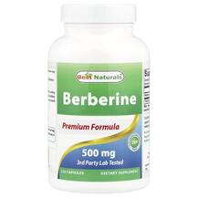 Berberine 500 mg Берберин Best Naturals 120 капсул Berberine 500 mg Берберин Best Naturals 120 капсул