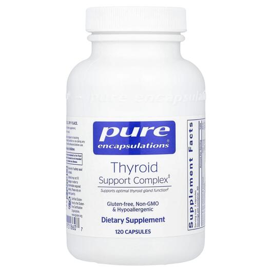 Основное фото товара Поддержка щитовидной, Thyroid Support Complex, 120 капсул