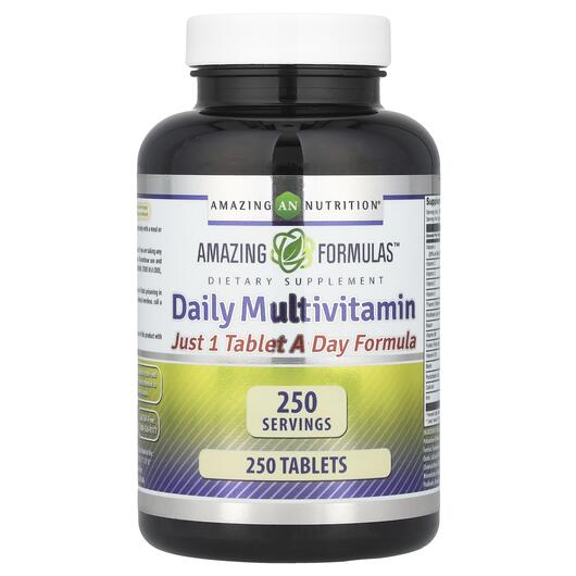 Основное фото товара Мультивитамины, Daily Multivitamin, 250 таблеток