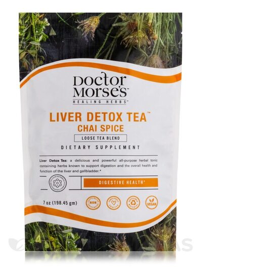 Основное фото товара Liver Detox Tea Chai Spice Loose Tea Blend, Очистка печени, 198.4