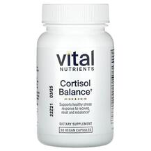 Cortisol Balance Поддержка Кортизола Vital Nutrients