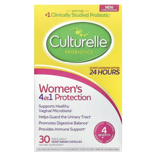 Основное фото товара Culturelle, Поддержка Кандиды, Women's Healthy Balance, 30 к
