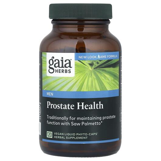 Основное фото товара Gaia Herbs, Поддержка простаты, Prostate Health, 120 капсул