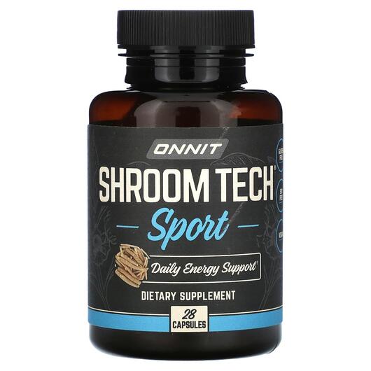 Основное фото товара Onnit, Витамин B12 Кобаламин, Shroom Tech Sport, 28 капсул