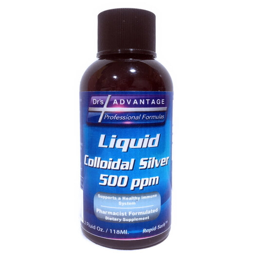 Основное фото товара Dr's Advantage, Серебро, Liquid Colloidal Silver 500 ppm, 11