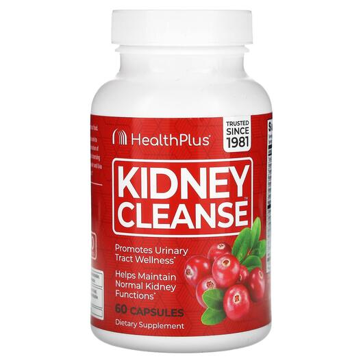 Основное фото товара Health Plus, Поддержка почек, Kidney Cleanse, 60 капсул