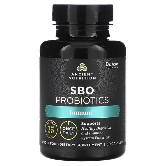 Основне фото товара SBO Probiotics Immune 25 Billion CFU, Пробіотики, 30 капсул