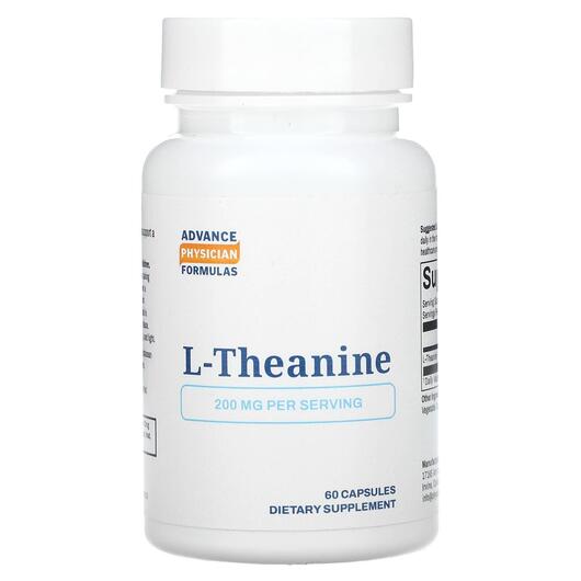 Основное фото товара L-Теанин 200 мг, L-Theanine 200 mg, 60 капсул