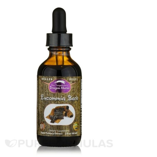 Основное фото товара Dragon Herbs, Эвкоммия, Eucommia Bark Drops, 60 мл