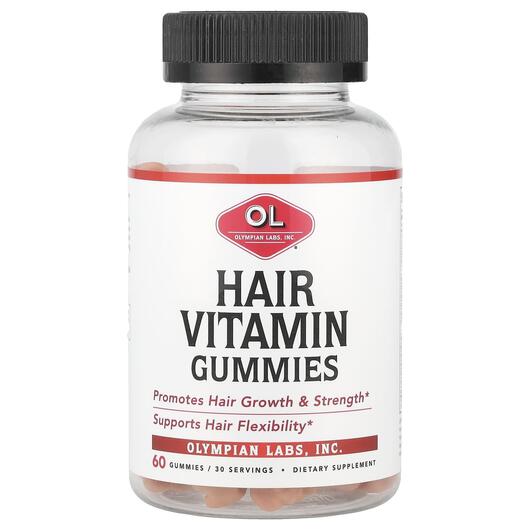 Основное фото товара Кожа ногти волосы, Hair Vitamin Gummies, 60 таблеток