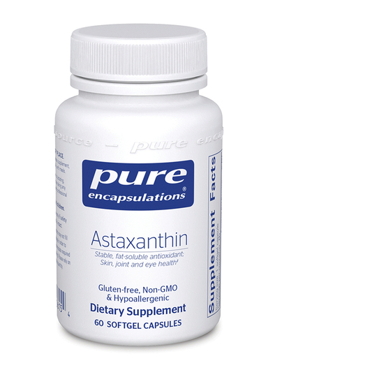 Основное фото товара Pure Encapsulations, Астаксантин, Astaxanthin, 60 капсул