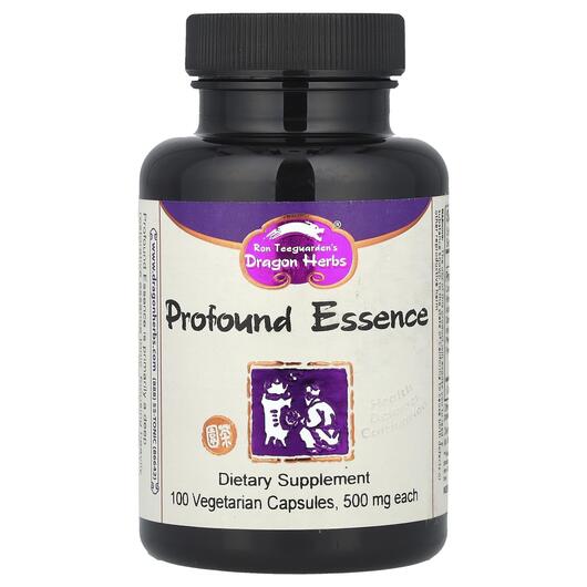 Основное фото товара Травяные добавки, Profound Essence 500 mg, 100 капсул