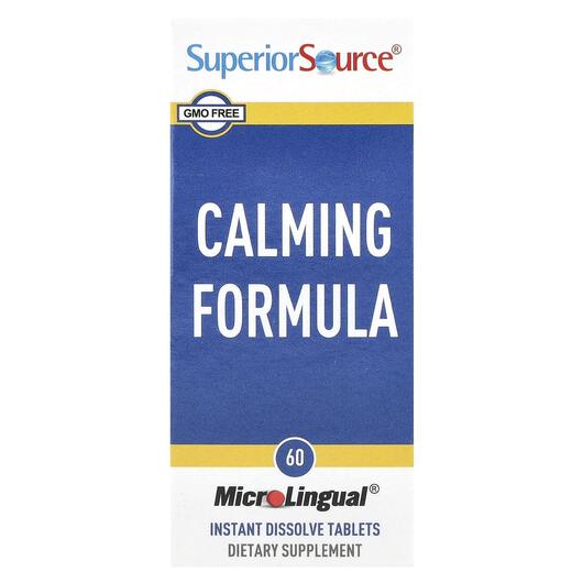 Основное фото товара Calming Formula 60, Поддержка стресса, 60 быстрорастворимых табле