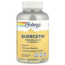Quercetin Bromelain & Vitamin C Кверцетин и Solaray
