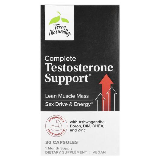 Основное фото товара Тестостероновый бустер, Complete Testosterone Support, 30 капсул