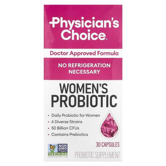 Основное фото товара Пробиотики для женщин, Women's Probiotic, 30 капсул