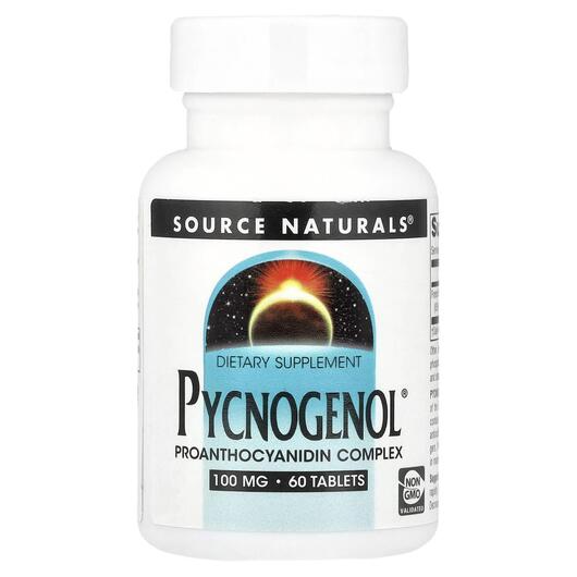 Основное фото товара Пикногенол 100 мг, Pycnogenol 100 mg 60, 60 таблеток