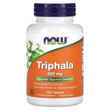 Трифала 500 мг Triphala 500 mg 120 NOW 120 таблеток Трифала 500 мг Triphala 500 mg 120 NOW 120 таблеток