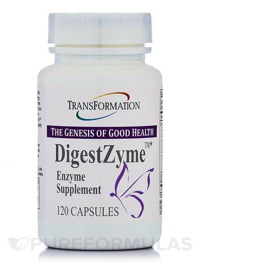Основное фото товара Transformation Enzymes, Ферменты, DigestZyme, 120 капсул