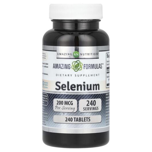 Основное фото товара Amazing Nutrition, Селен, Selenium 200 mcg, 240 таблеток