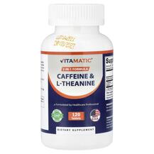 Caffeine &amp; L-Theanine Кофеин Vitamatic 120 таблеток