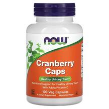Cranberry Caps Клюква NOW 100 капсул