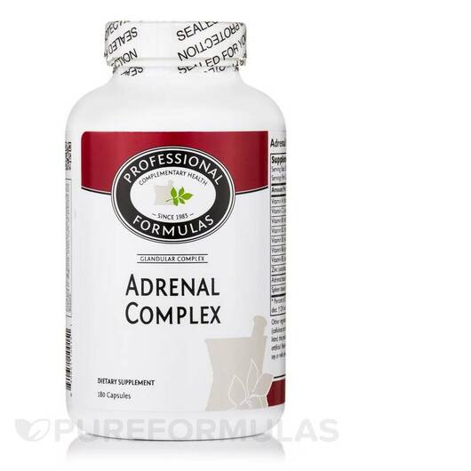Основное фото товара Поддержка надпочечников, Adrenal Complex, 180 капсул