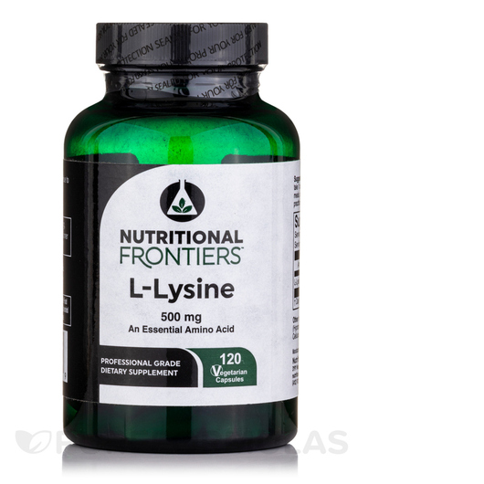 Основное фото товара Nutritional Frontiers, L-Лизин, L-Lysine 500 mg, 120 капсул