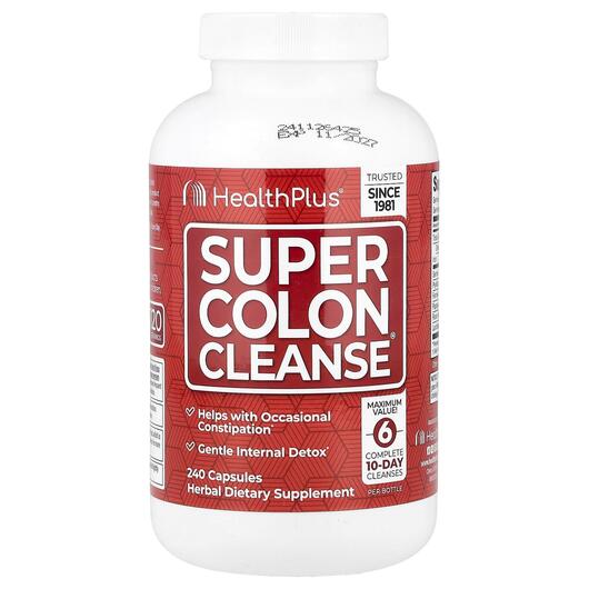 Основне фото товара Super Colon Cleanse, Підтримка кишківника, 240 капсул