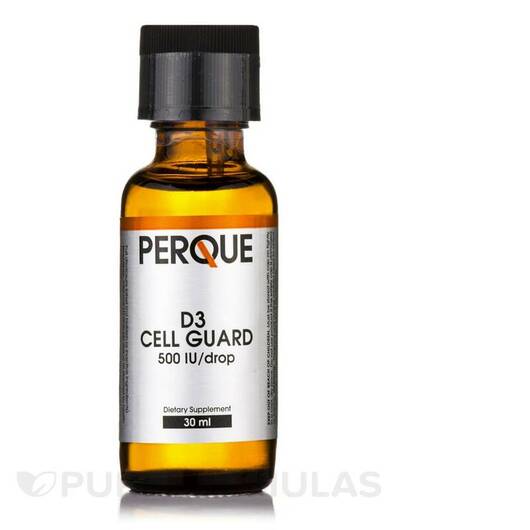 Основное фото товара Perque, Витамин D3, D3 Cell Guard, 30 мл