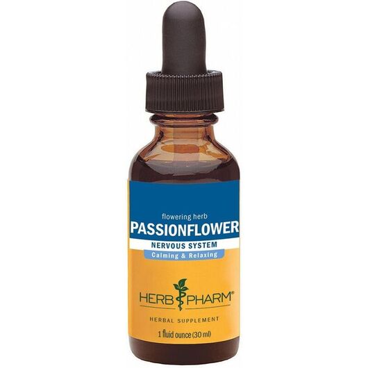 Основное фото товара Herb Pharm, Пассифлора, Passionflower, 30 мл